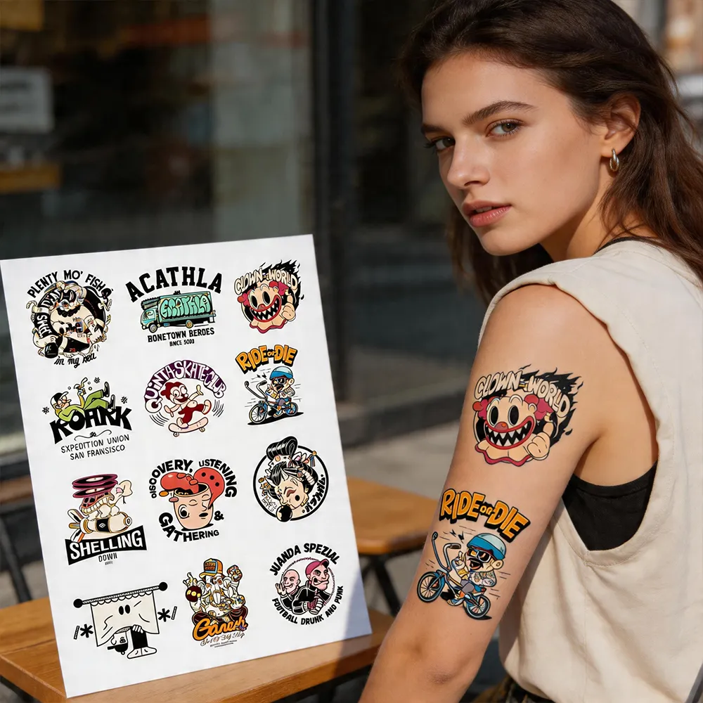 Adesivi per body art di moda