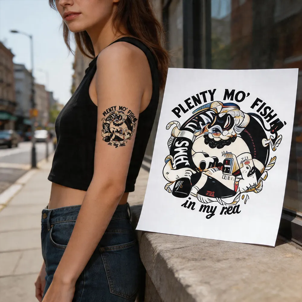 Adesivi per body art di moda