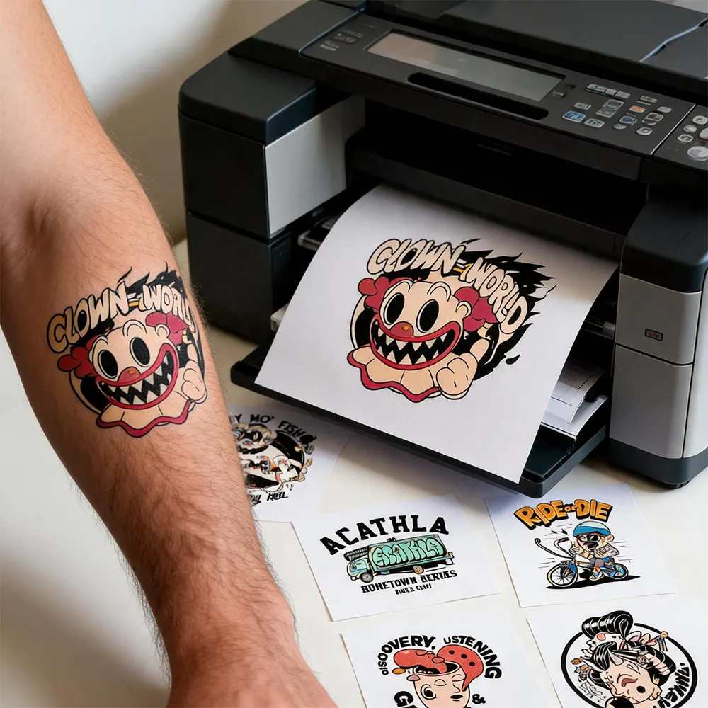Carta per tatuaggi a trasferimento rapido