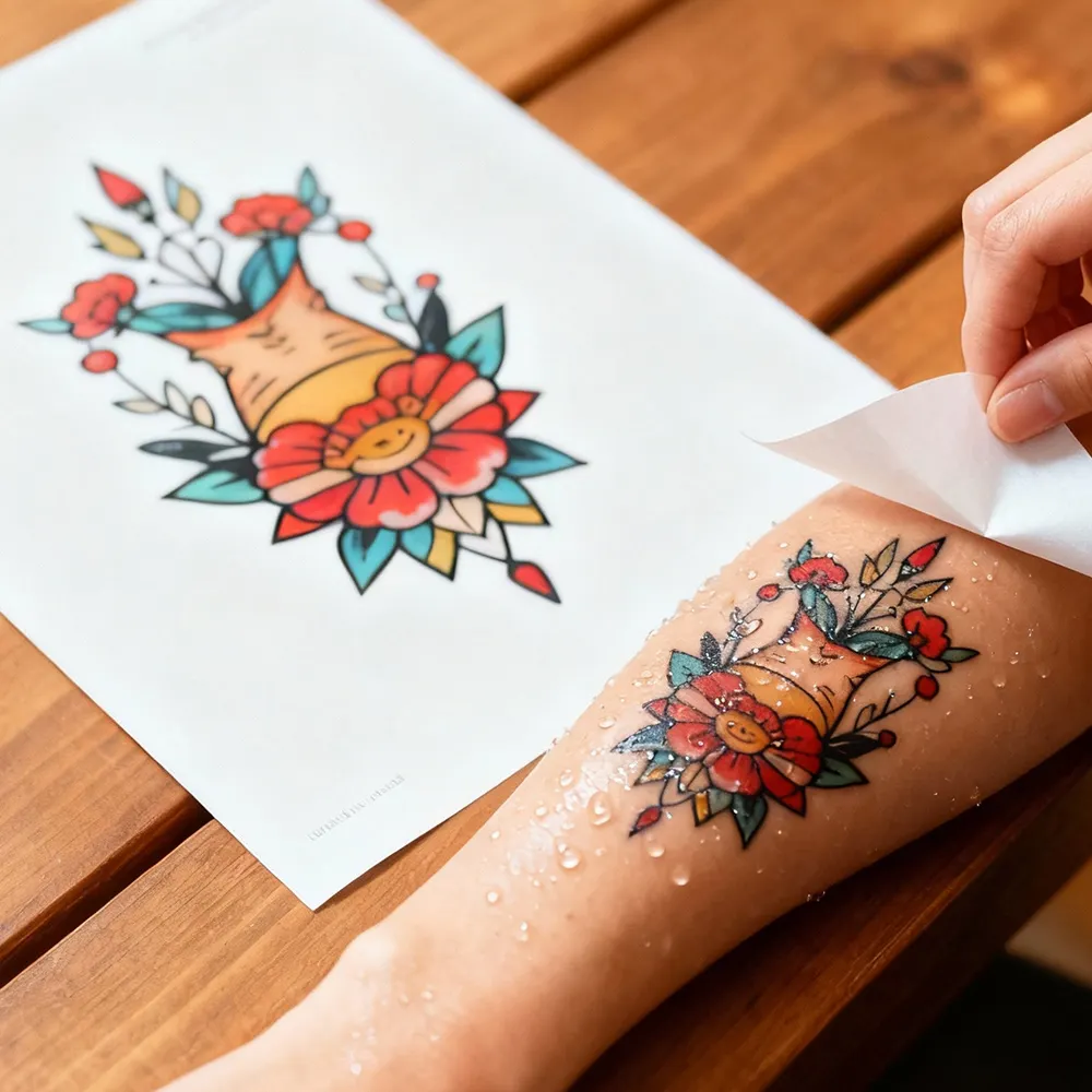 Carta per tatuaggi a trasferimento rapido