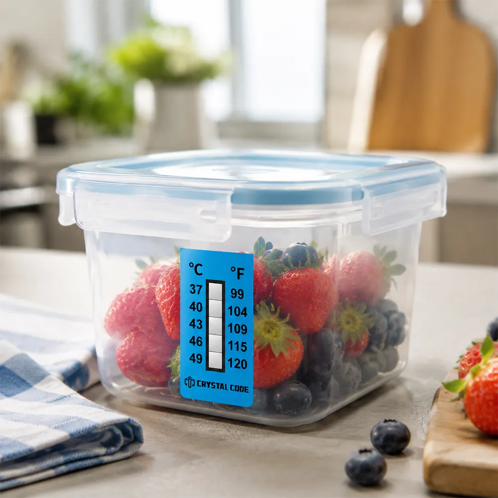 Etichetta per il monitoraggio della temperatura dell'industria alimentare
