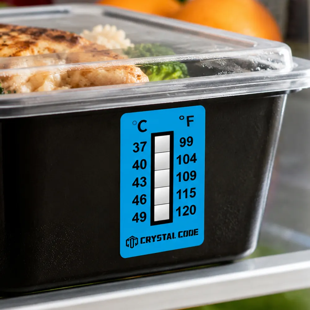 Etichetta per il monitoraggio della temperatura dell'industria alimentare