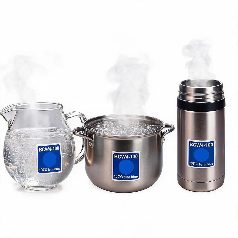 Etichetta indicatore di calore