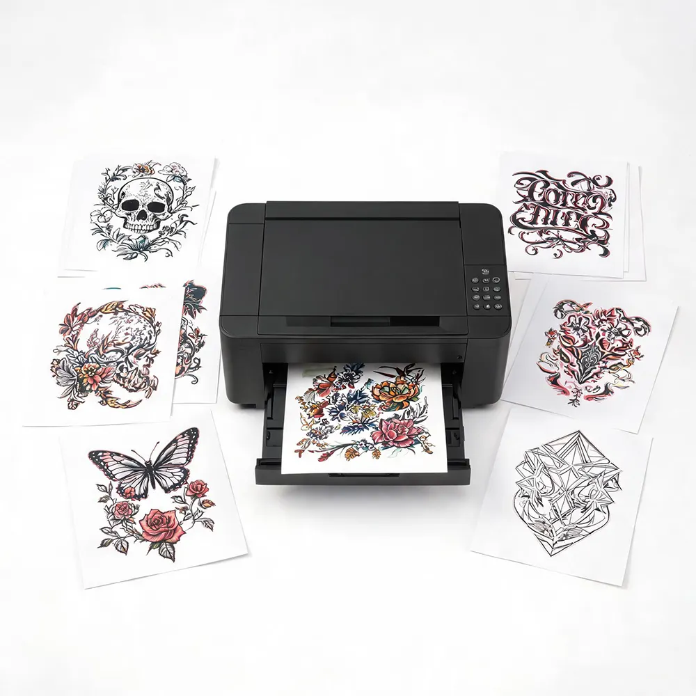 Carta per tatuaggi per stampanti domestica