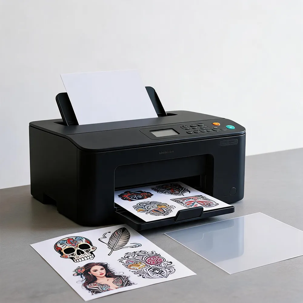 Carta temporanea per tatuaggi a getto d'inchiostro