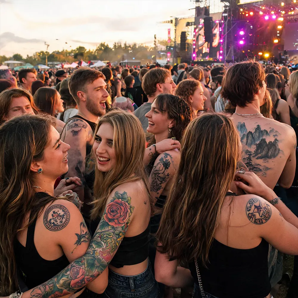 Carta temporanea per tatuaggi a getto d'inchiostro