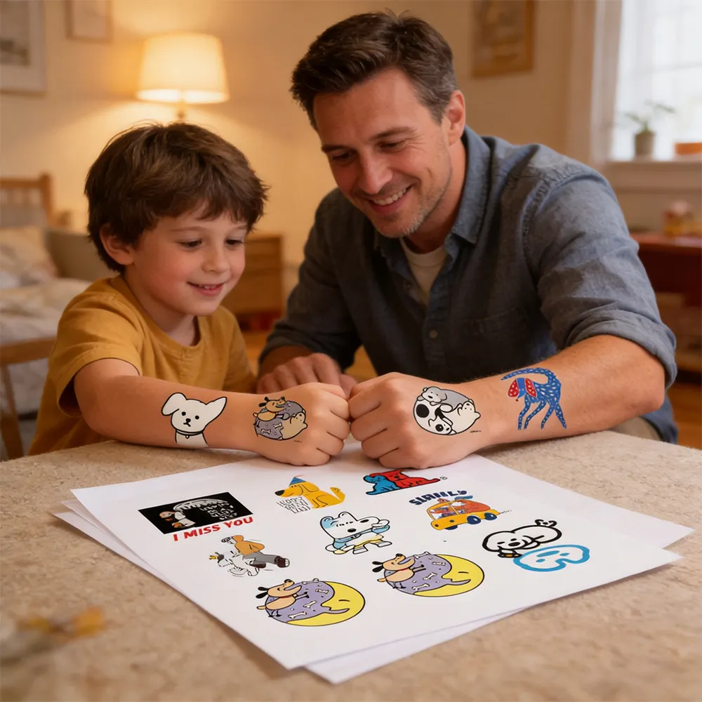 Tatuaggi temporanei per bambini