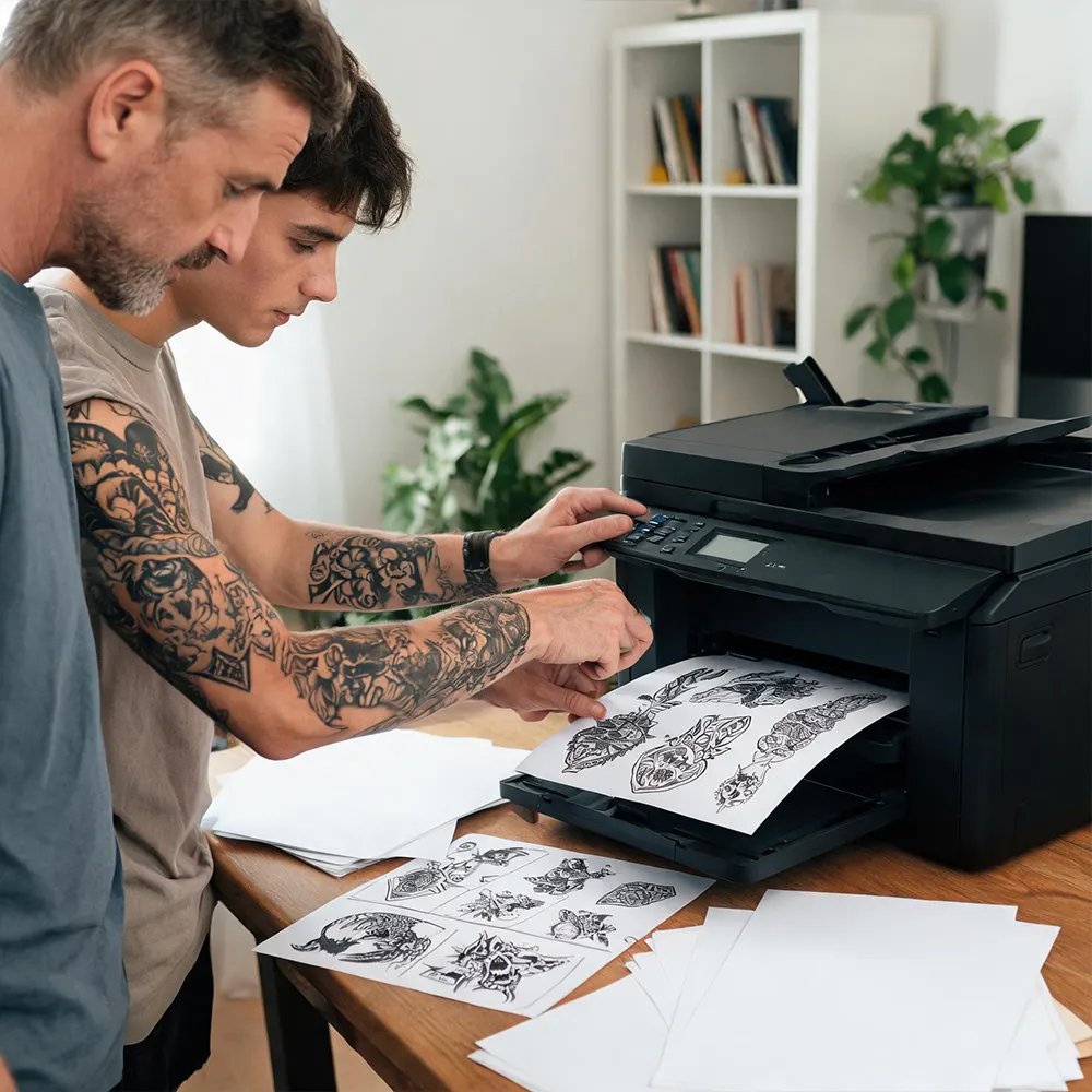 Carta per tatuaggi laser