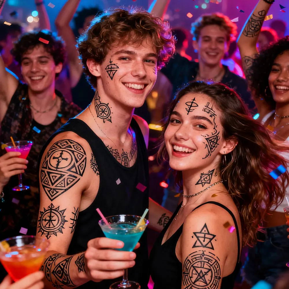 Carta per tatuaggi temporanei non tossica