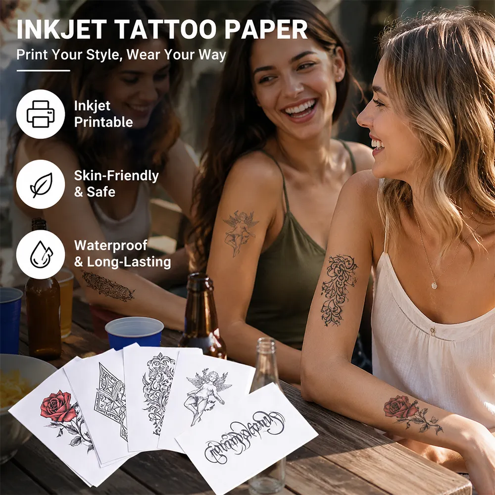 Carta per tatuaggi a marchio privato