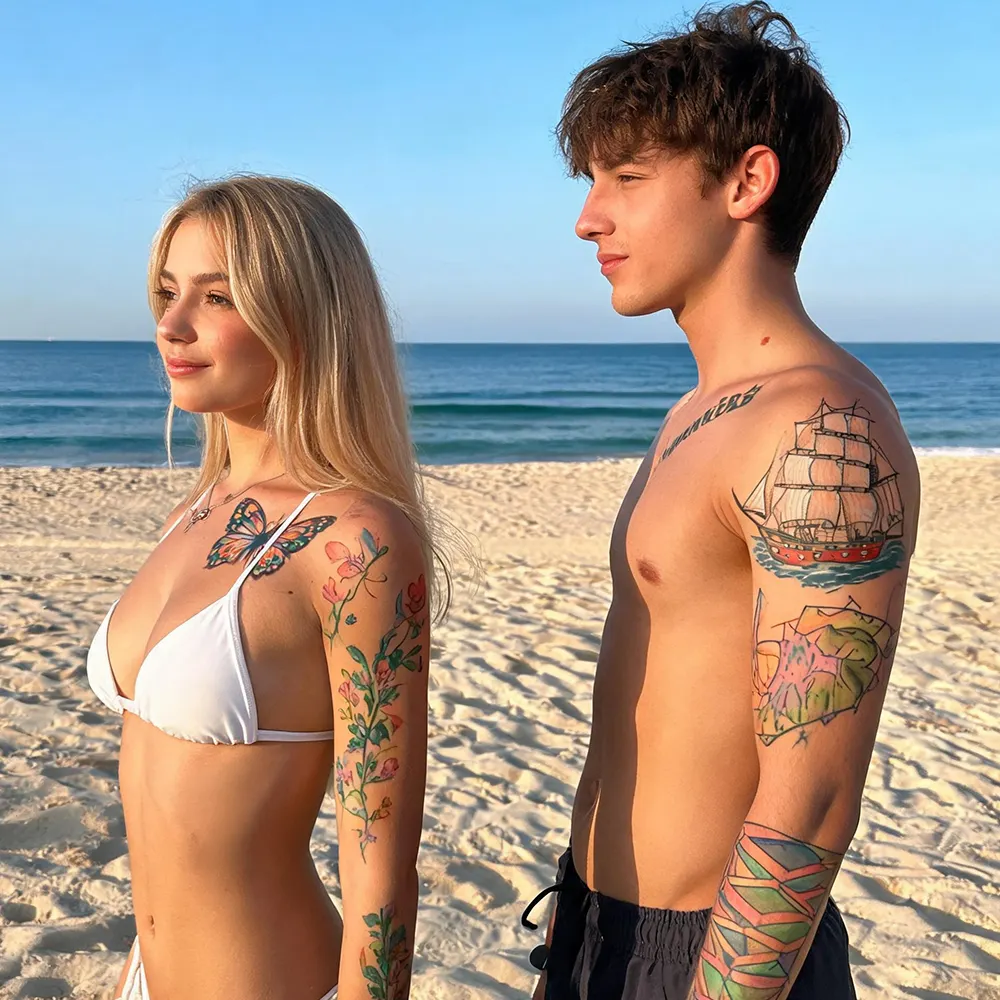 Adesivi promozionali per tatuaggi