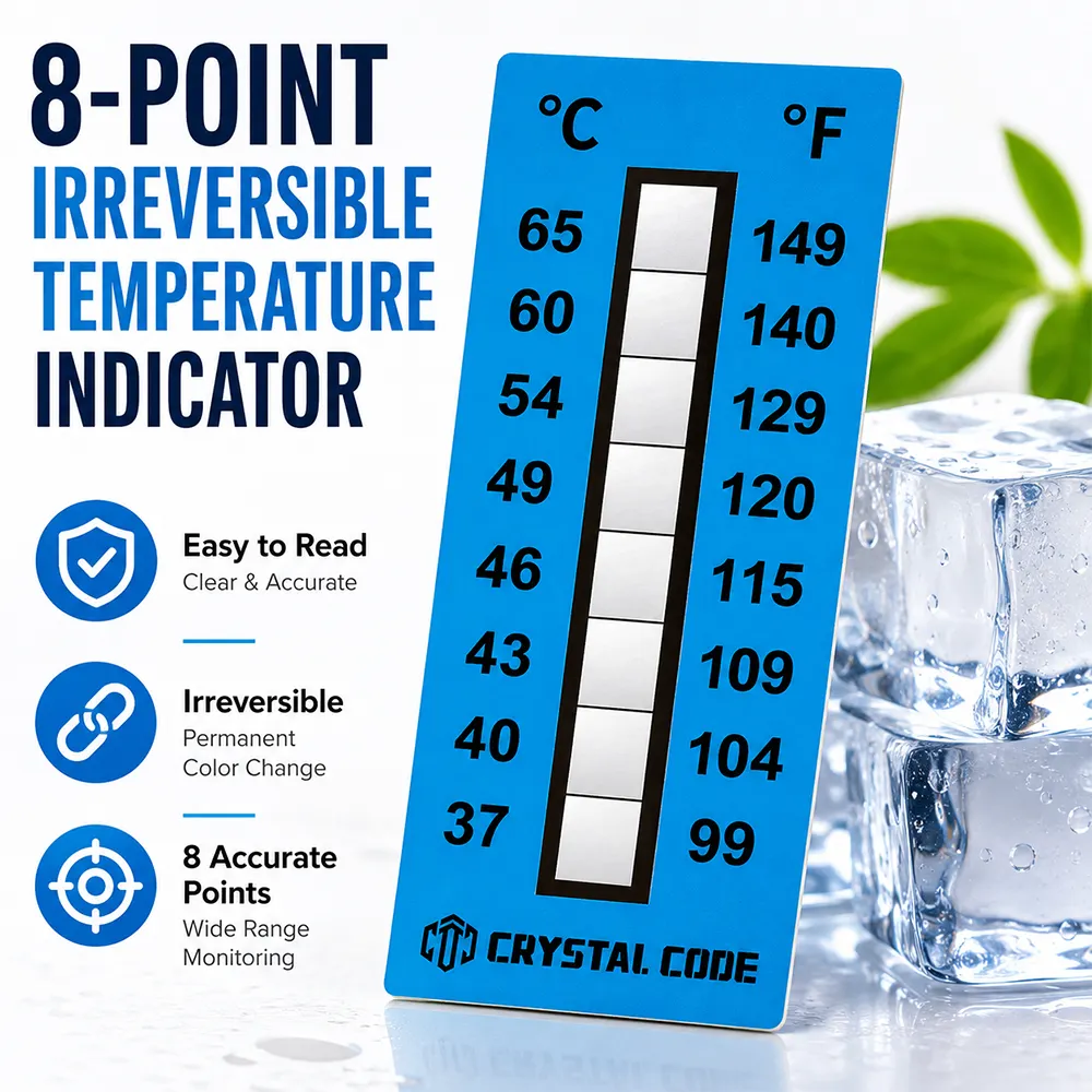Indicatore della temperatura di spedizione