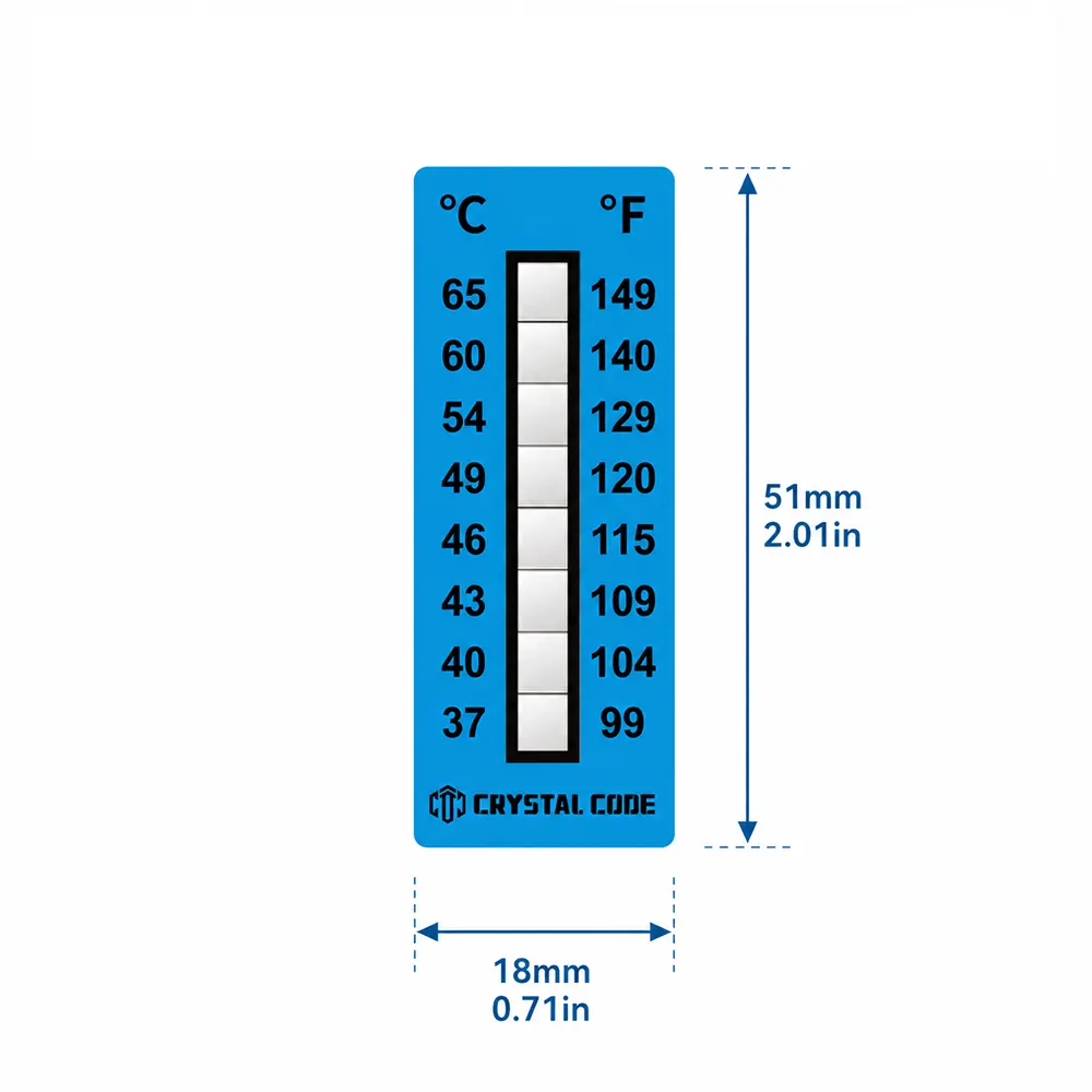 Indicatore della temperatura di spedizione