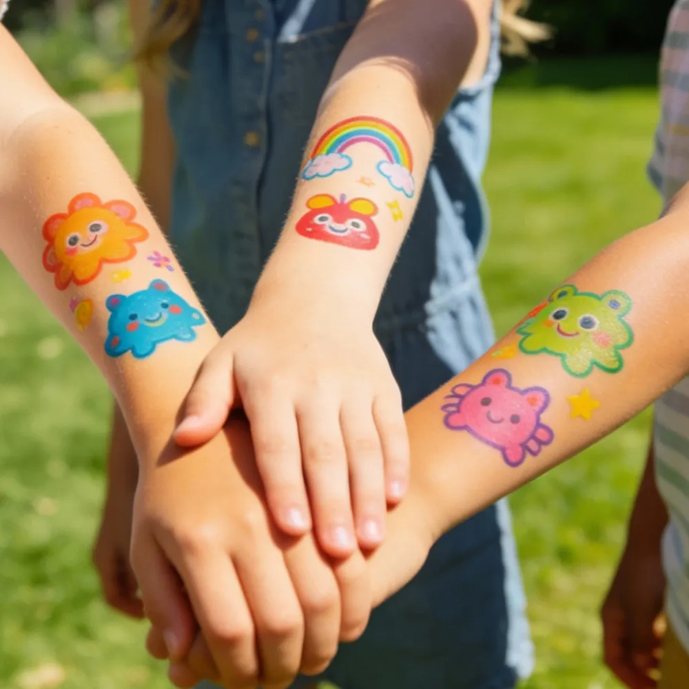 Carta per tatuaggi sicura per la pelle