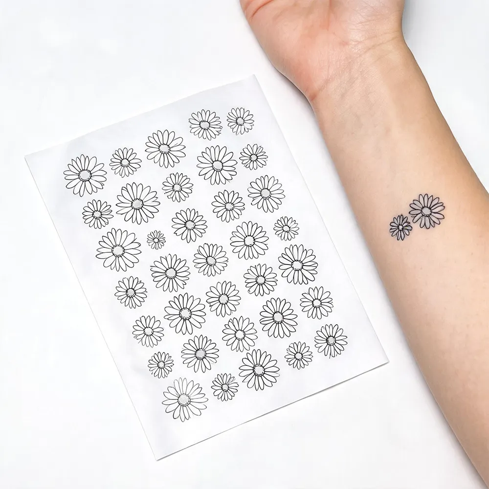 Fogli di carta per tatuaggi