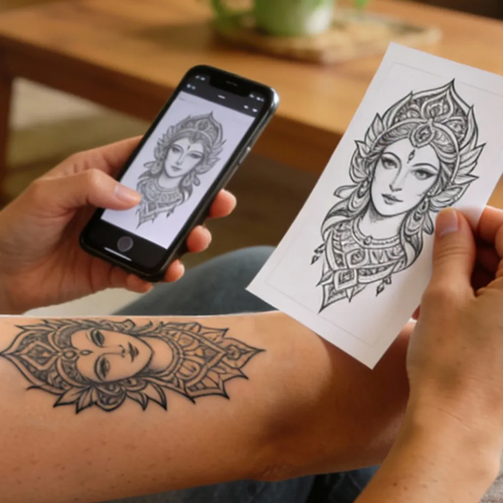 Fogli di carta per tatuaggi