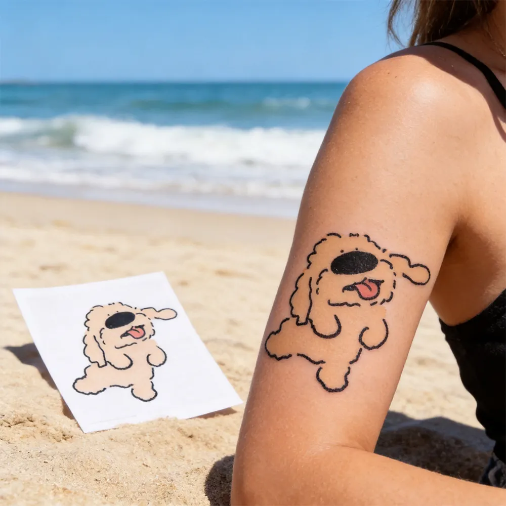 Adesivi per tatuaggi per la pelle