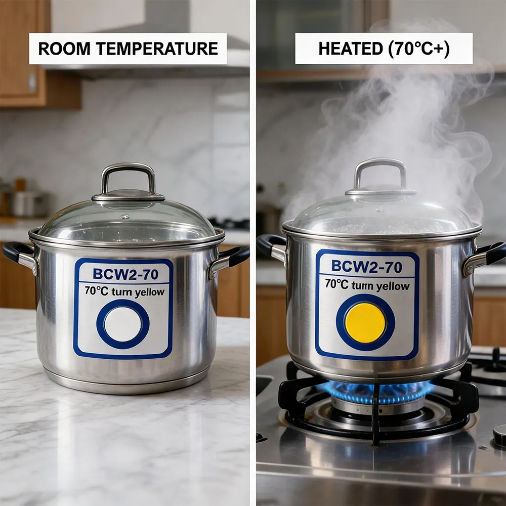 Tag indicatore di temperatura