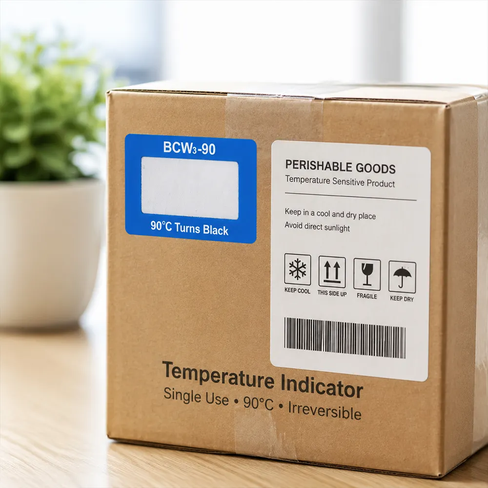 Adesivo termocromico per la temperatura