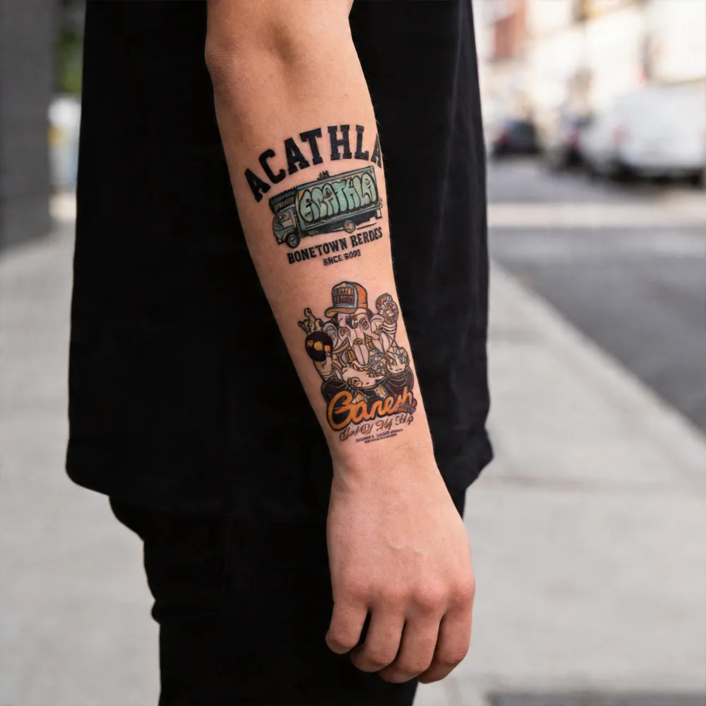 Carta per tatuaggi a trasferimento d'acqua