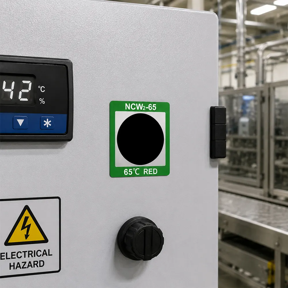Adesivo impermeabile per il monitoraggio della temperatura