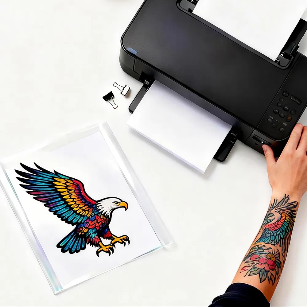 Carta bianca per tatuaggi