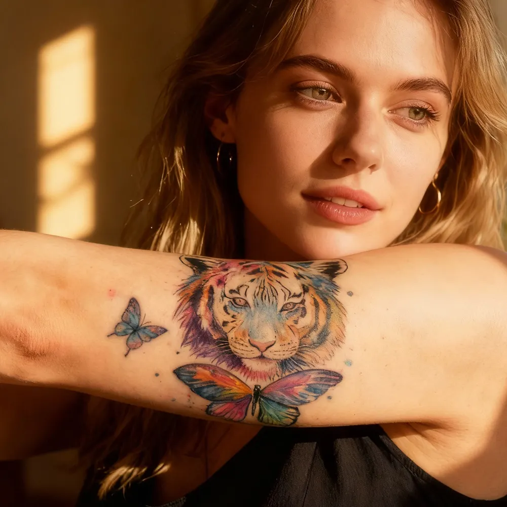 Carta bianca per tatuaggi